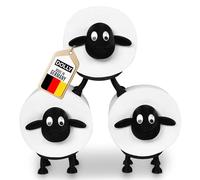 Dolly® Toilet Roll Holder - The Original - The Cute Sheep for Your Toilet - Bathroom Decoration - Real Eye-catching in Every Bathroom - Funny Toilet Paper Holder - Gift Idea for Family and Friends