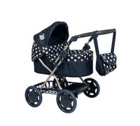 Dolly Tots Cherish Dolls Pram - Navy