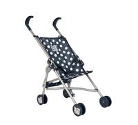 Dolly Tots Single Stroller | Toy Dolls Buggy | Baby Doll Pushchair | Childrens Baby Doll Stroller Toy Umbrella Fold Stroller | Role Play Toy Dolls Buggy Pushchair | Ages 2+