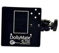 DollyMate AC Plate with Clamp (Black, Tabletop Mount, Compatible with DollyMate- ToolBox, MiniMate, CaseyCup)