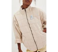 Dolman Quilted Knit Jacket at Free People in Tea, Size: Small - female