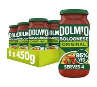 Dolmio Bolognese Original Pasta Sauce Jar, Bulk Multipack, 6 x 450g