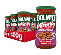 Dolmio Intensify Bold Smokey Garlic & Sundried Tomato Pasta Sauce Jar, Bulk Multipack 6 x 400g