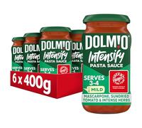Dolmio Intensify Mild Mascarpone, Sundried Tomato & Intense Herbs Pasta Sauce Jar, Bulk Multipack 6 x 400g