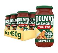 Dolmio Lasagne Red Tomato Sauce Jar, Bulk Multipack 6 x 450g