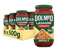 Dolmio Lasagne Tomato Pasta Sauce, Bulk Multipack 6 x 500 g jars