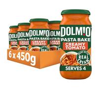 Dolmio Pasta Bake Creamy Tomato Pasta Sauce Jar, Bulk Multipack 6 x 450g