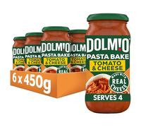 Dolmio Pasta Bake Tomato and Cheese Pasta Sauce Jar, Bulk Multipack 6 x 450g