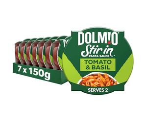 Dolmio Stir In Tomato and Basil Pasta Sauce, Bulk Multipack 7 x 150 g