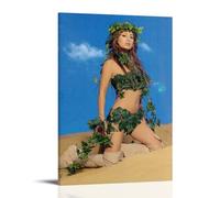 DOLNJUH Ayumi Hamasaki Amazing Singer Wonderful Music Album Cover Canvas Poster Wall Art Decorative Painting Bedroom Painting Posters 12x18inch(30x45cm) Frame-style