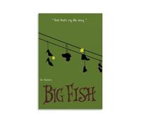 DOLNJUH Big Fish Famous Iconic Movie And Popular TV Series Canvas Poster Wall Art Decorative Painting Bedroom Painting Posters 20x30inch(50x75cm) Unframe-style