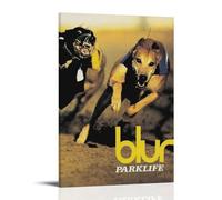 DOLNJUH Blur Amazing Singer Wonderful Music Album Cover Canvas Poster Wall Art Decorative Painting Bedroom Painting Posters 20x30inch(50x75cm) Frame-style