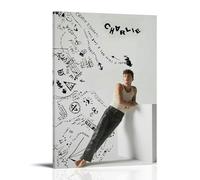 DOLNJUH Charlie Puth Amazing Singer Wonderful Music Album Cover Canvas Poster Wall Art Decorative Painting Bedroom Painting Posters 16x24inch(40x60cm) Frame-style