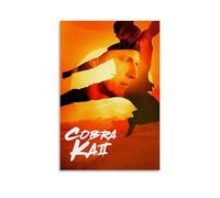DOLNJUH Cobra Kai Famous Iconic Movie And Popular TV Series Canvas Poster Wall Art Decorative Painting Bedroom Painting Posters 12x18inch(30x45cm) Unframe-style