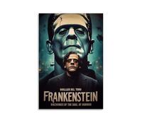 DOLNJUH Frankenstein Famous Iconic Movie And Popular TV Series Canvas Poster Wall Art Decorative Painting Bedroom Painting Posters 24x36inch(60x90cm) Unframe-style