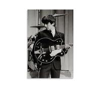 DOLNJUH George Harrison Amazing Singer Wonderful Music Album Cover Canvas Poster Wall Art Decorative Painting Bedroom Painting Posters 24x36inch(60x90cm) Unframe-style
