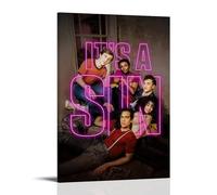 DOLNJUH It's A Sin Famous Iconic Movie And Popular TV Series Canvas Poster Wall Art Decorative Painting Bedroom Painting Posters 16x24inch(40x60cm) Frame-style