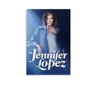 DOLNJUH Jennifer Lopez Amazing Singer Wonderful Music Album Cover Canvas Poster Wall Art Decorative Painting Bedroom Painting Posters 12x18inch(30x45cm) Unframe-style