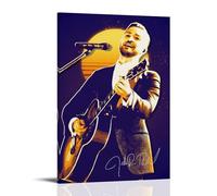 DOLNJUH Justin Timberlake Amazing Singer Wonderful Music Album Cover Canvas Poster Wall Art Decorative Painting Bedroom Painting Posters 20x30inch(50x75cm) Frame-style