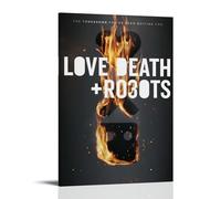 DOLNJUH Love, Death & Robots Famous Iconic Movie And Popular TV Series Canvas Poster Wall Art Decorative Painting Bedroom Painting Posters 12x18inch(30x45cm) Frame-style