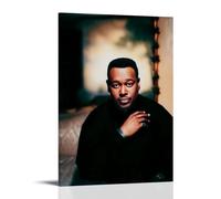DOLNJUH Luther Vandross Amazing Singer Wonderful Music Album Cover Canvas Poster Wall Art Decorative Painting Bedroom Painting Posters 12x18inch(30x45cm) Frame-style