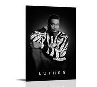 DOLNJUH Luther Vandross Amazing Singer Wonderful Music Album Cover Canvas Poster Wall Art Decorative Painting Bedroom Painting Posters 20x30inch(50x75cm) Frame-style
