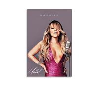 DOLNJUH Mariah Carey Amazing Singer Wonderful Music Album Cover Canvas Poster Wall Art Decorative Painting Bedroom Painting Posters 16x24inch(40x60cm) Unframe-style