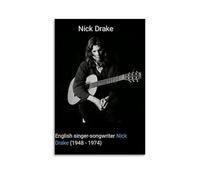 DOLNJUH Nick Drake Amazing Singer Wonderful Music Album Cover Canvas Poster Wall Art Decorative Painting Bedroom Painting Posters 12x18inch(30x45cm) Unframe-style