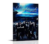 DOLNJUH Nightwish Amazing Singer Wonderful Music Album Cover Canvas Poster Wall Art Decorative Painting Bedroom Painting Posters 08x12inch(20x30cm) Frame-style