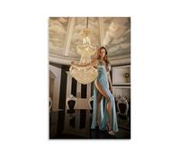 DOLNJUH Tate McRae Amazing Singer Wonderful Music Album Cover Canvas Poster Wall Art Decorative Painting Bedroom Painting Posters 24x36inch(60x90cm) Unframe-style