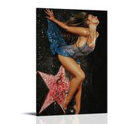 DOLNJUH Tate McRae Amazing Singer Wonderful Music Album Cover Canvas Poster Wall Art Decorative Painting Bedroom Painting Posters 24x36inch(60x90cm) Frame-style