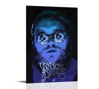 DOLNJUH Teddy Swims Amazing Singer Wonderful Music Album Cover Canvas Poster Wall Art Decorative Painting Bedroom Painting Posters 20x30inch(50x75cm) Frame-style