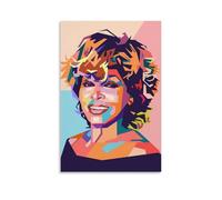 DOLNJUH Tina Turner Amazing Singer Wonderful Music Album Cover Canvas Poster Wall Art Decorative Painting Bedroom Painting Posters 12x18inch(30x45cm) Unframe-style