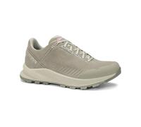 Dolomite Carezza Leather WP Ws Casual Shoes Waterproof and Comfortable Women's Low Shoes with Non-Slip Outsole and Suede, Aluminium grey, 8.5 UK