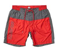 Dolomite Men's Cinquantaquattro M Swimsuit, mens, Swim Briefs, 269577, Smog Grey/Red, M