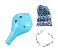 Dolomite Ocarina 6 Hole Alto C Portable Mini Set in Blue