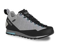 Dolomite Women's Ws Crodarossa Low GTX Shoe Sneaker, Aluminium Grey Capri Blue, 6 UK