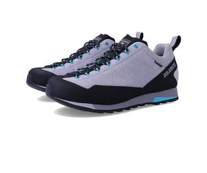 Dolomite Women's Ws Crodarossa Low GTX Shoe Sneaker, Aluminium Grey Capri Blue, 6 UK