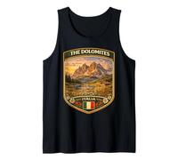 Dolomites Italy Alps Dolomites Family Trip Italian Mountains Tank Top