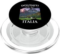 Dolomites Italy in Italian Language Alt Vista Hiking Groups PopSockets PopGrip for MagSafe