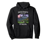 Dolomites Italy in Italian Language Alt Vista Hiking Groups Pullover Hoodie