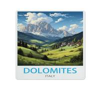 Dolomites Italy Vintage Metal Tin Sign