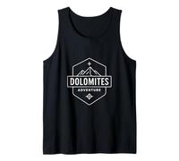 Dolomites Mountain Hiking Travel Landscape Italy Tank Top