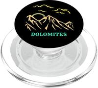Dolomites Mountains Sunset PopSockets PopGrip for MagSafe