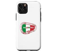 Dolomites Rock Climbing Carabiner Case for iPhone 11 Pro