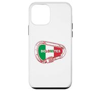 Dolomites Rock Climbing Carabiner Case for iPhone 12 mini
