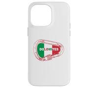Dolomites Rock Climbing Carabiner Case for iPhone 14 Pro Max