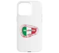Dolomites Rock Climbing Carabiner Case for iPhone 15 Pro Max