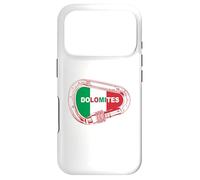 Dolomites Rock Climbing Carabiner Case for iPhone 17 Pro