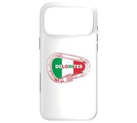 Dolomites Rock Climbing Carabiner Case for iPhone 17 Pro Max